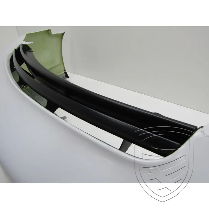 Front bumper 996 GT2 with OEM front spoiler and air exhaust grill