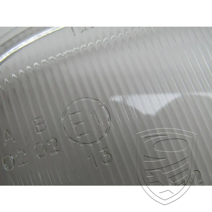 Glas voor mistlamp links, helder glas, HELLA voor Porsche 993