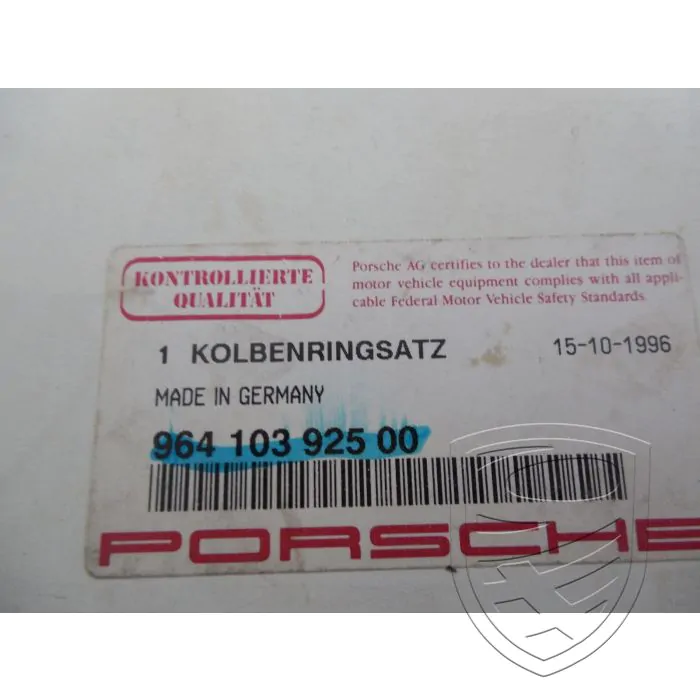 Porsche 964 3,6L '89-'94 Set zuigerveren