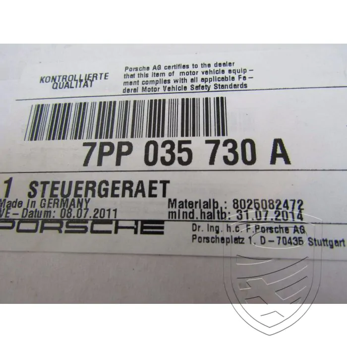 Porsche 957 997 991 981 Boxster regelapparaat interface box telefoon