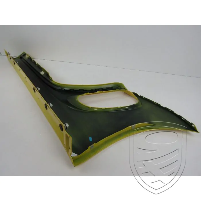 Porsche 718 Boxster Cayman sill cover right side yellow