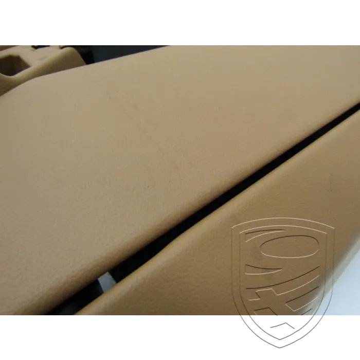 Porsche 991 door panel right bicolor leather espresso/cognac