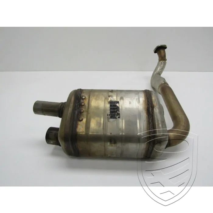 Porsche 718 Boxster Cayman muffler exhaust left side
