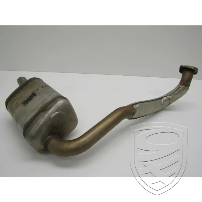 Porsche 718 Boxster Cayman muffler exhaust left side