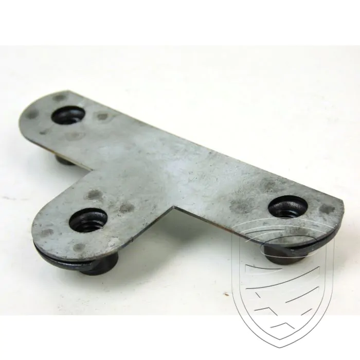 Threaded plate for door latch for Porsche 356 B/C