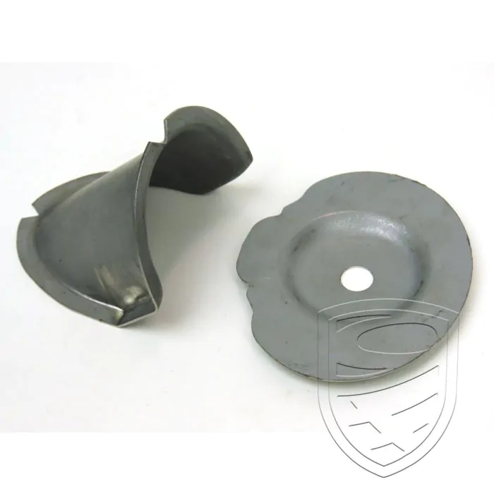 Bumpstop beugel, achteras links=rechts voor Porsche 356 B-T6/C