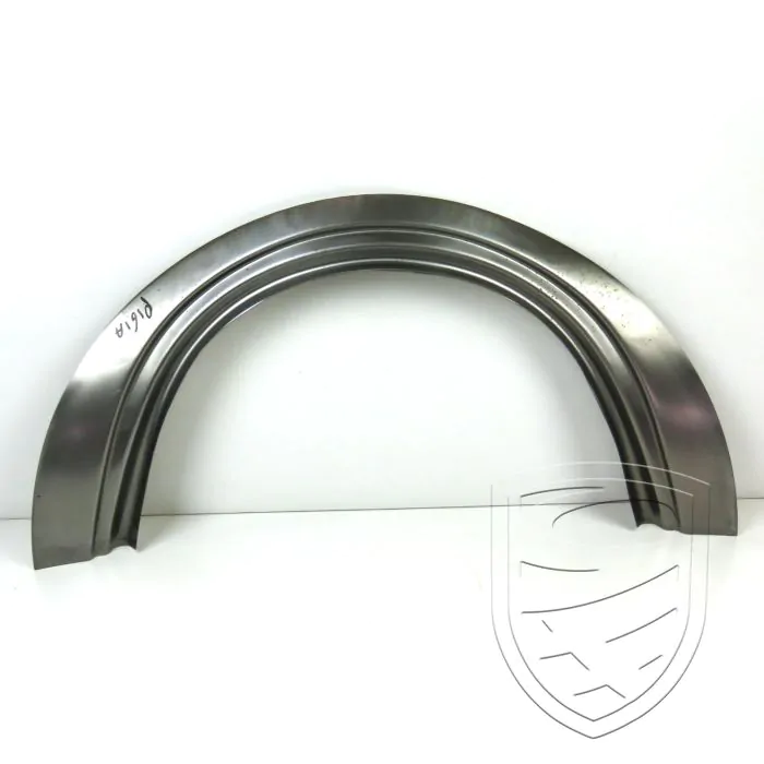 Rain gutter on front hood, front section for Porsche 356 A