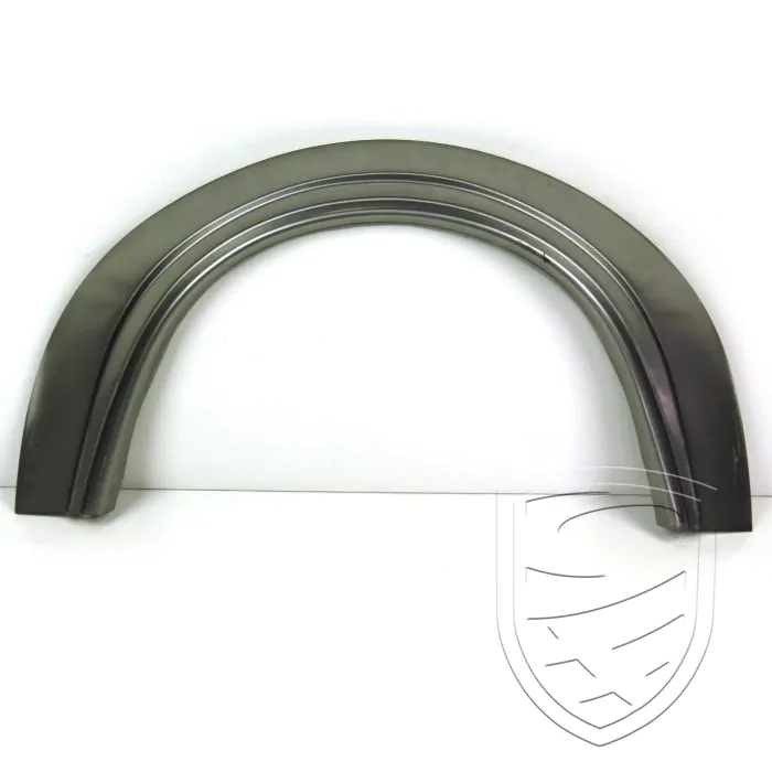 Rain gutter on front hood, front section for Porsche 356 A