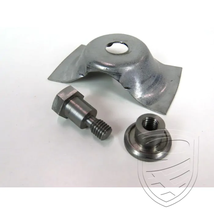 Support de charnière de coffre avec boulon pour Porsche 914