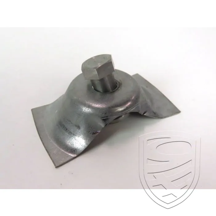 Support de charnière de coffre avec boulon pour Porsche 914