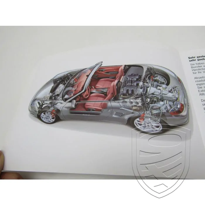 【激安アウトレット!】 986 Porsche 1stPRINT Boxster (german 3/02 Manual Driver's 趣味・スポーツ・実用