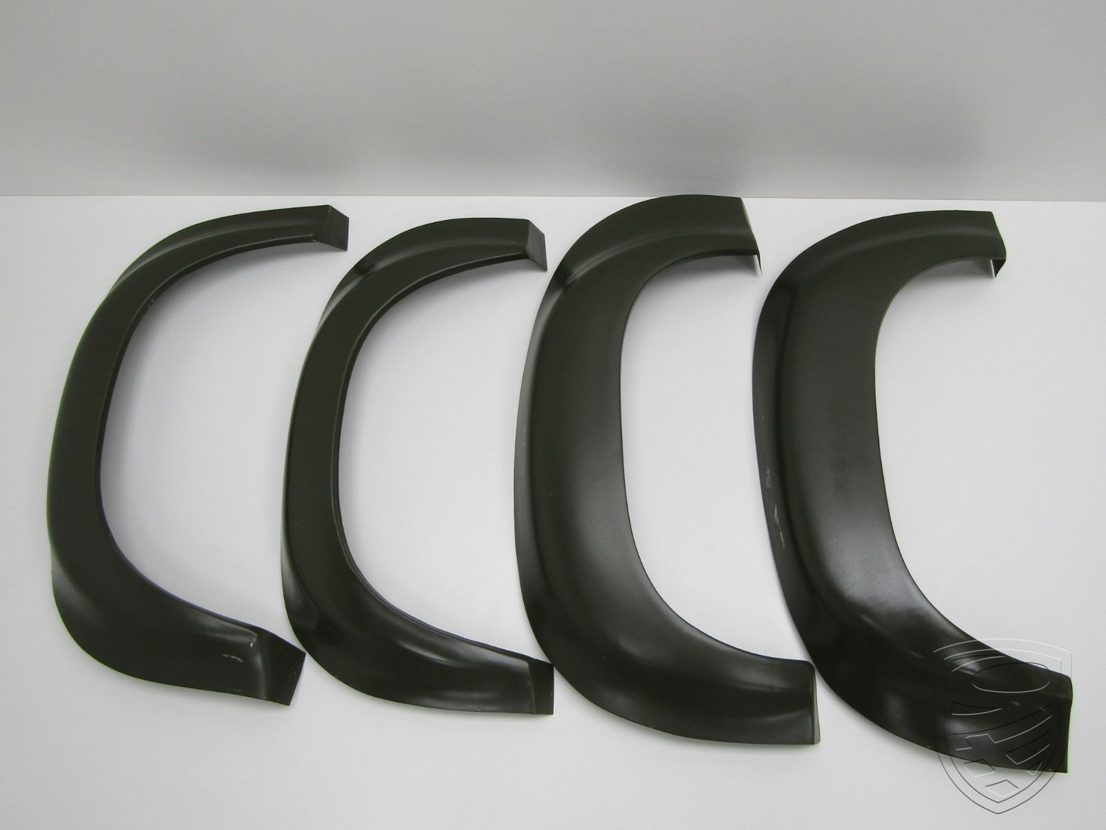 Wing flare set, steel, OE design, 4 pieces for Porsche 914/6