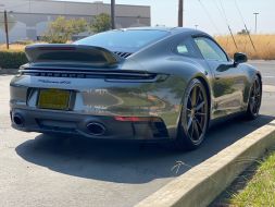 Ducktail 73 RS-look voor 992 Carrera Coupe - carbon
