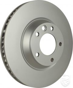 Brake disc (Ø 350 x 34mm) ventilated, front axle, right for Porsche 958 Cayenne