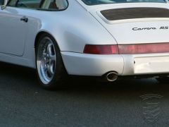 Rear bumper corner, left with exhaust cut-out 964 C2/C4/RS