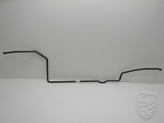 Oil pipe, brass, painted, return for Porsche 911 '70-'73