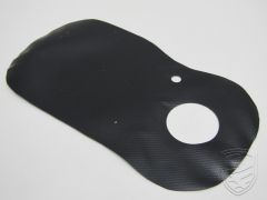 Protective flap for fuel filler neck, rubber for Porsche 356 B-T6/C