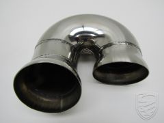 G-pipe, Stainless Steel, polished for Porsche 964 