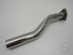 Intermediate pipe, Stainless Steel, polished for Porsche 911 '76-'83 911Turbo '77-'89