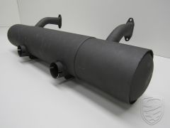 Exhaust, Sport, with tail pipe for bumper for Porsche 356 B/C