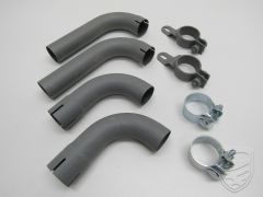 Tail pipe kit with clamps (complete kit not available from Porsche) for Porsche 356