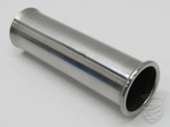 Tail pipe, 45.5x170x60 mm, Stainless Steel, polished for Porsche 356 A/B/C