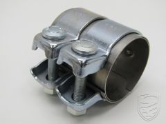 Exhaust clamp, 55x75 mm for Porsche 991.1 997.1