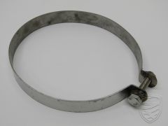 Collier métallique de 510 mm pour silencieux d'échappement, Inox. (2 pièces nécessaire) pour Porsche 911 '63-'83