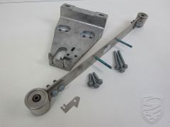 Mounting kit for mounting a 2.7-3.2 system on a 2.5L engine for Porsche 986 Boxster
