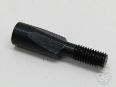 Threaded lock pin for ball joint