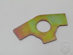 Tab washer for steering arm lever bolt