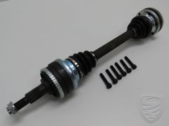 Drive shaft, complete with boots and bolts for Porsche 964 C2