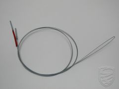 Kabel voor de regeling van de mechanische warmte controlekast (voor nieuwe versie verwarming) voor Porsche 356 C (DE/S)