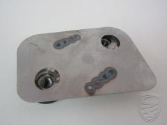Door striker mounting plate, without paint, right for Porsche 911