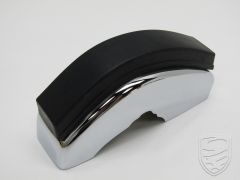 Bumper horn, front, chrome, with rubber buffer, for models with narrow trim, right for Porsche 911 912