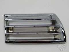 Front grille, metal, right, chrome for Porsche 911 '69-'73