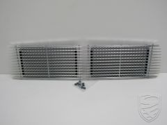 Ventilation grille for engine, silver for Porsche 911 '63-'67 912