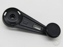 Window winder handle, left=right, black for Porsche 911 '74-'83