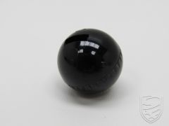 Knob for hand throttle lever, round, black