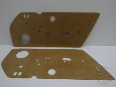 Set 2x door panel without trim, with cutouts for Porsche 911 '74-'89