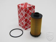 Oil Filter with sealing ring for Porsche 982/718 Boxster/Cayman