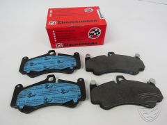 Kit de plaquettes de frein, frein à disque, essieu avant, ZIMMERMANN pour Porsche 997 Turbo