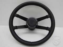 Sport steering wheel RS/GT-style, Ø 380mm, with "hockey puck" for Porsche 911 '74-'89