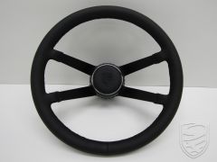 Sport steering wheel RS/GT-style, Ø 380mm, deep dish, with "hockey puck" for Porsche 911 '74-'89