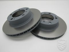 Set 2x brake disc front axle, SEBRO, for Porsche 986
