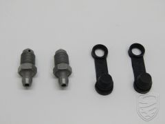 Set 2x bleed screw/nipple, brake caliper for Porsche 911 '78-'89 944 928 968 964 993 996 997 986 987 955 957 970