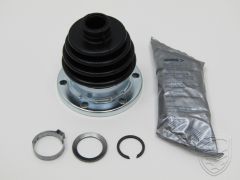 Axle boot kit, rear, with clamps and 80 g grease for Porsche 924 944