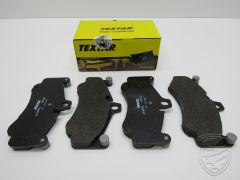 Brake pads, TEXTAR, front axle for Porsche 997 Turbo/GT3 996GT3/GT2