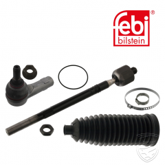 Tie Rod with ball joint and steering boot set, front left for Porsche 955 957 958 Cayenne