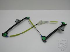 Window Regulator Left Front, without electric motor for Porsche 997 987